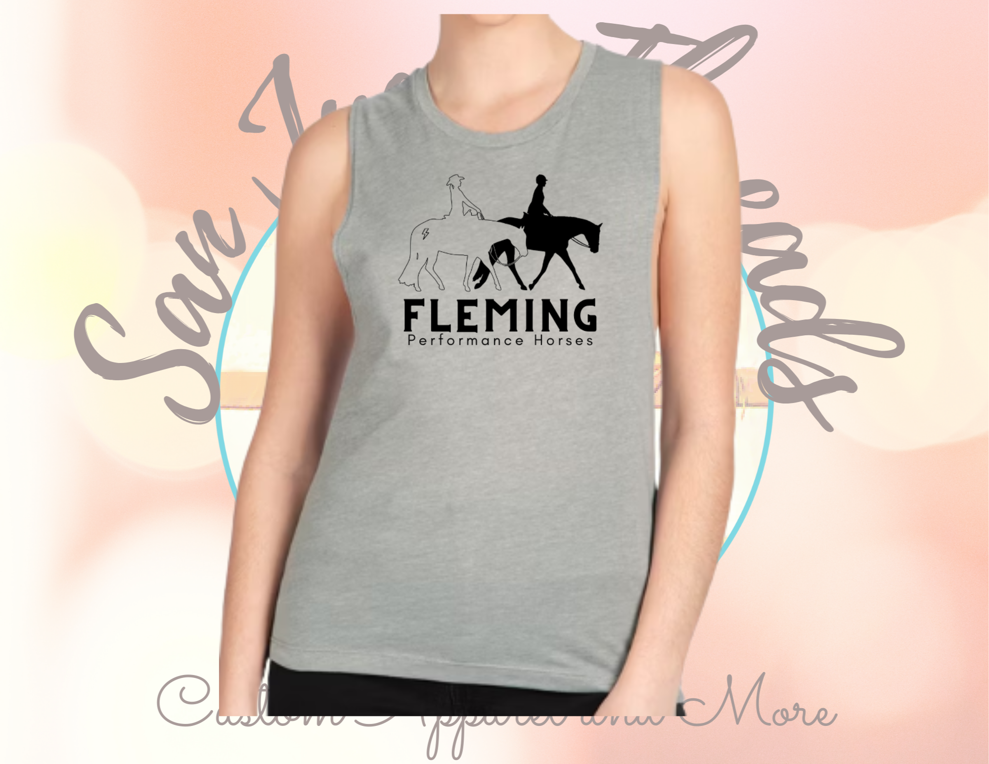 Fleming Performance Horses Muscle Tank