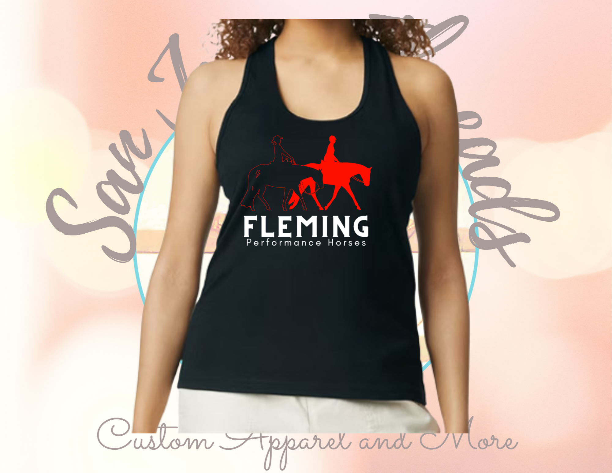 Fleming Performance Horses Racerback Tank