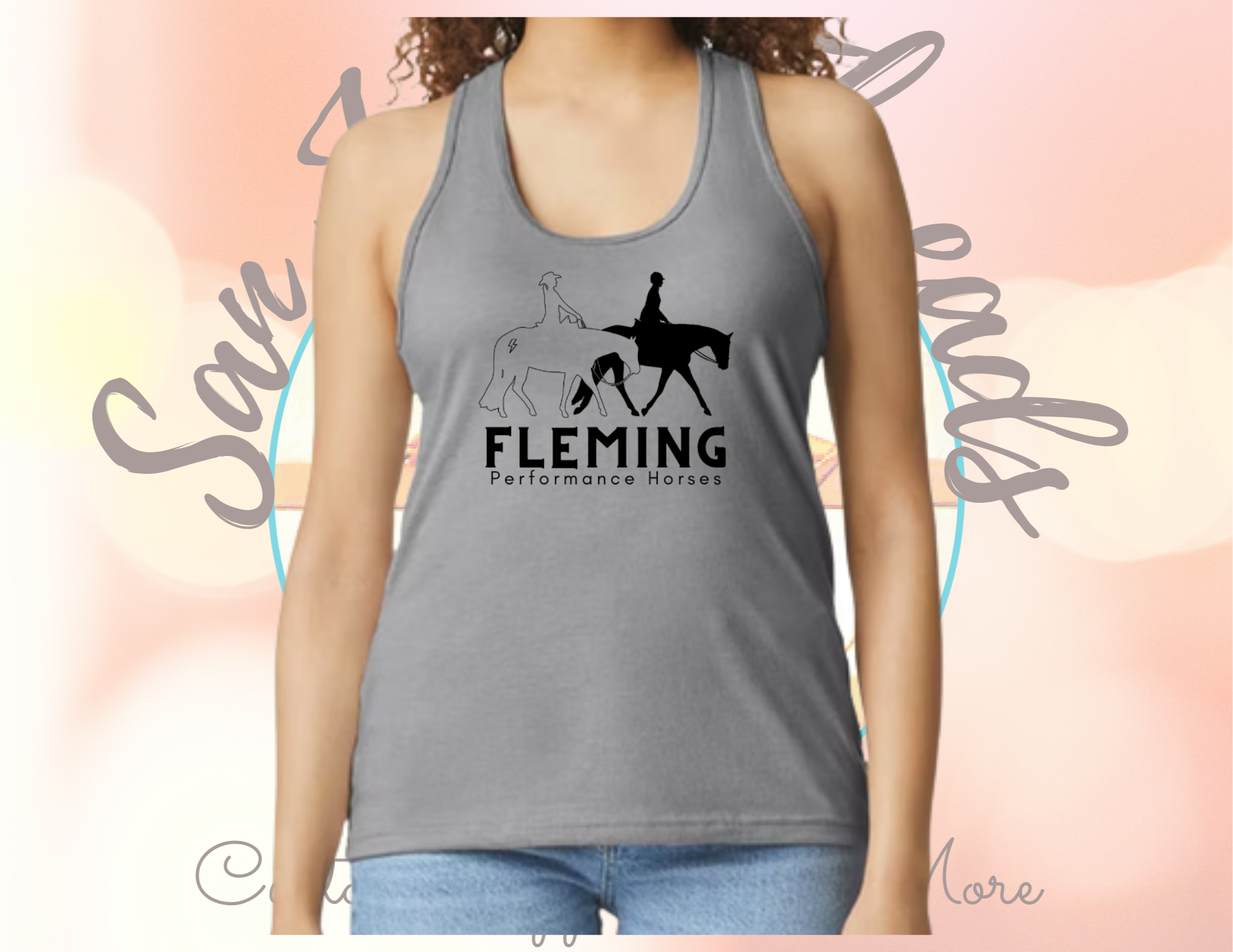 Fleming Performance Horses Racerback Tank