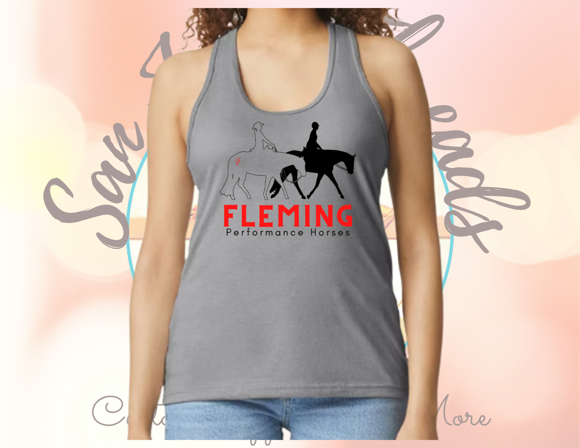 Fleming Performance Horses Racerback Tank