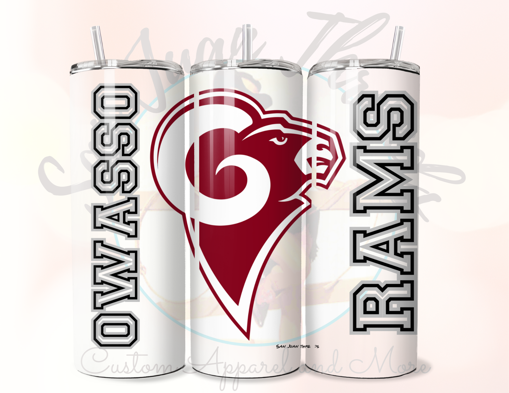 Owasso Rams Tumbler