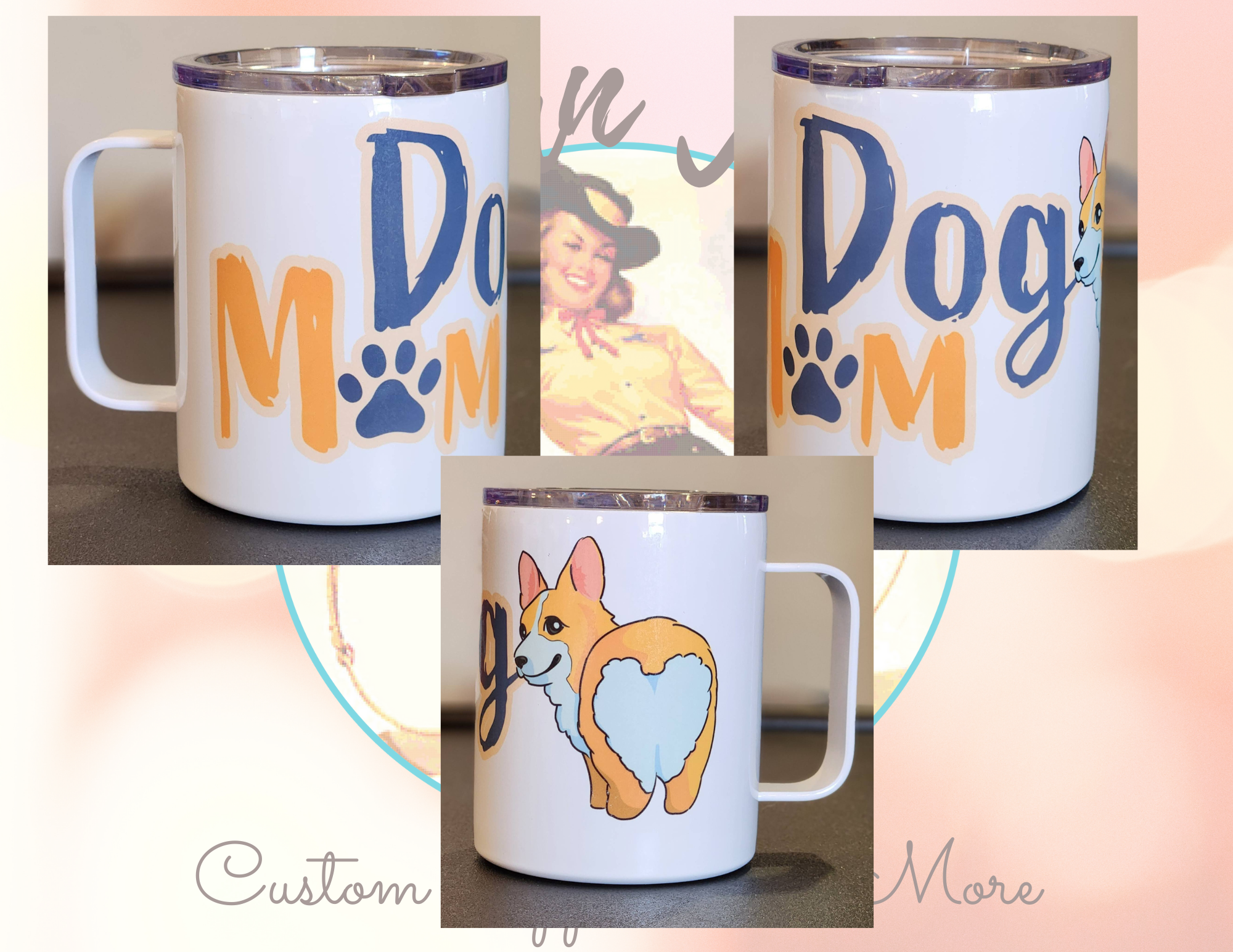 Dog Mom Thermal Mug