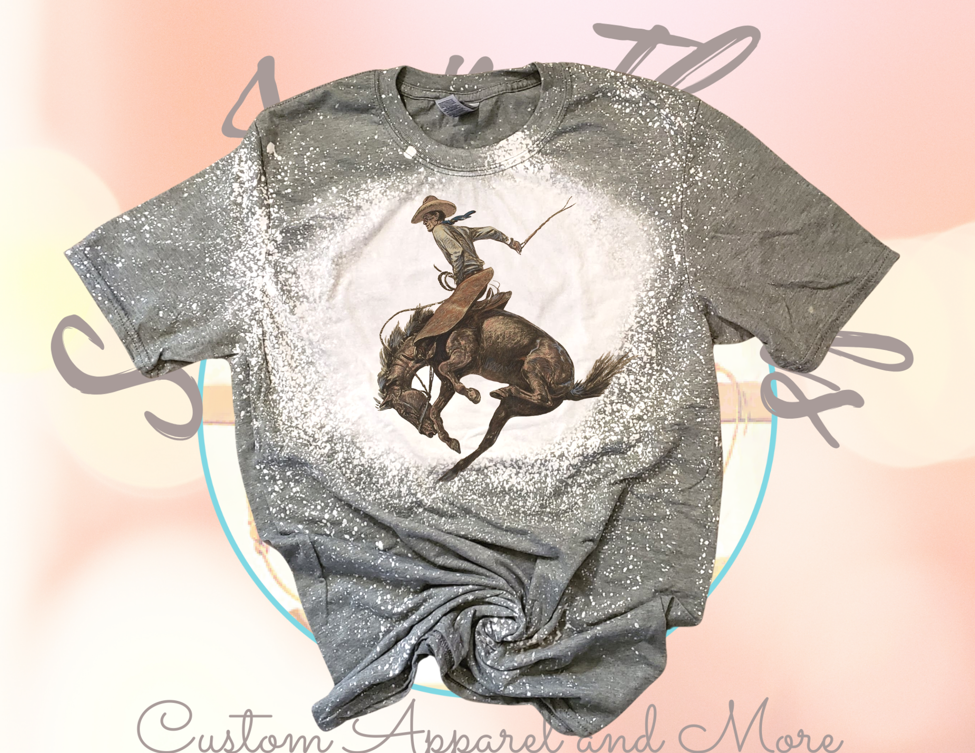 Vintage Bronc Bleached T-Shirt