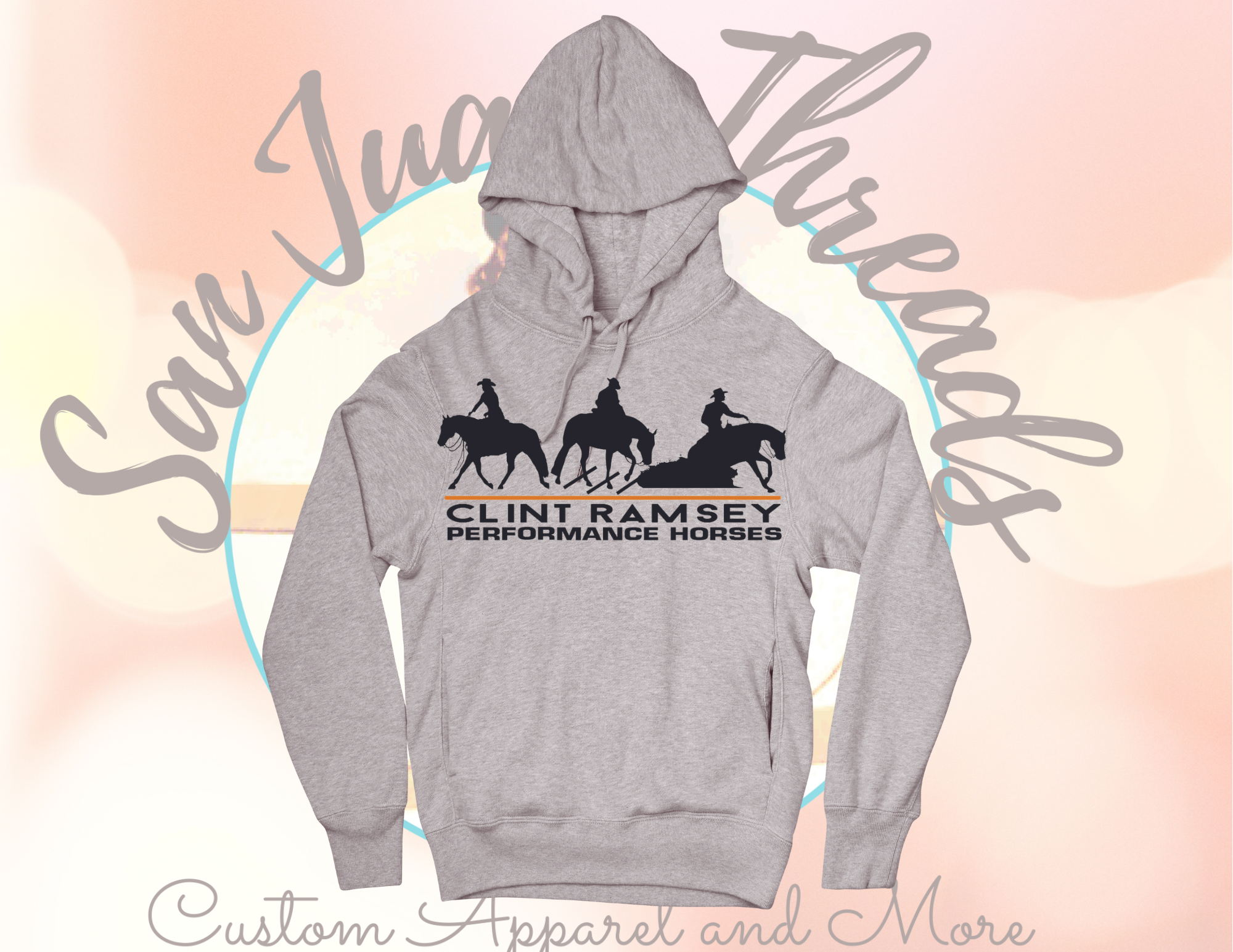 Clint Ramsey Performance Horses Hoodie