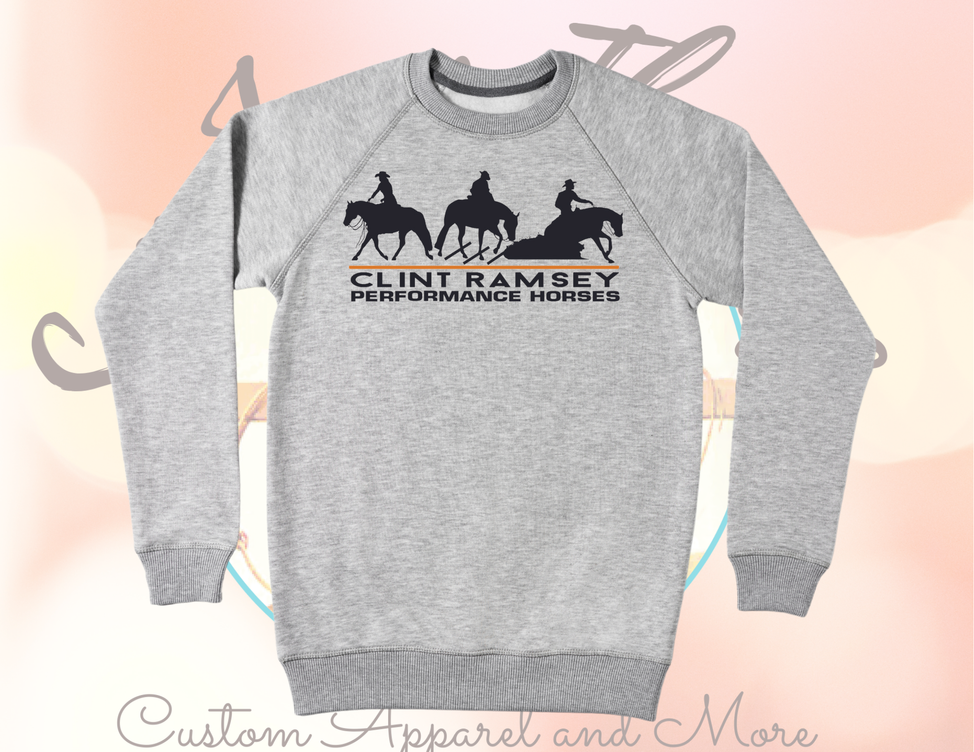 Clint Ramsey Performance Horses Crewneck