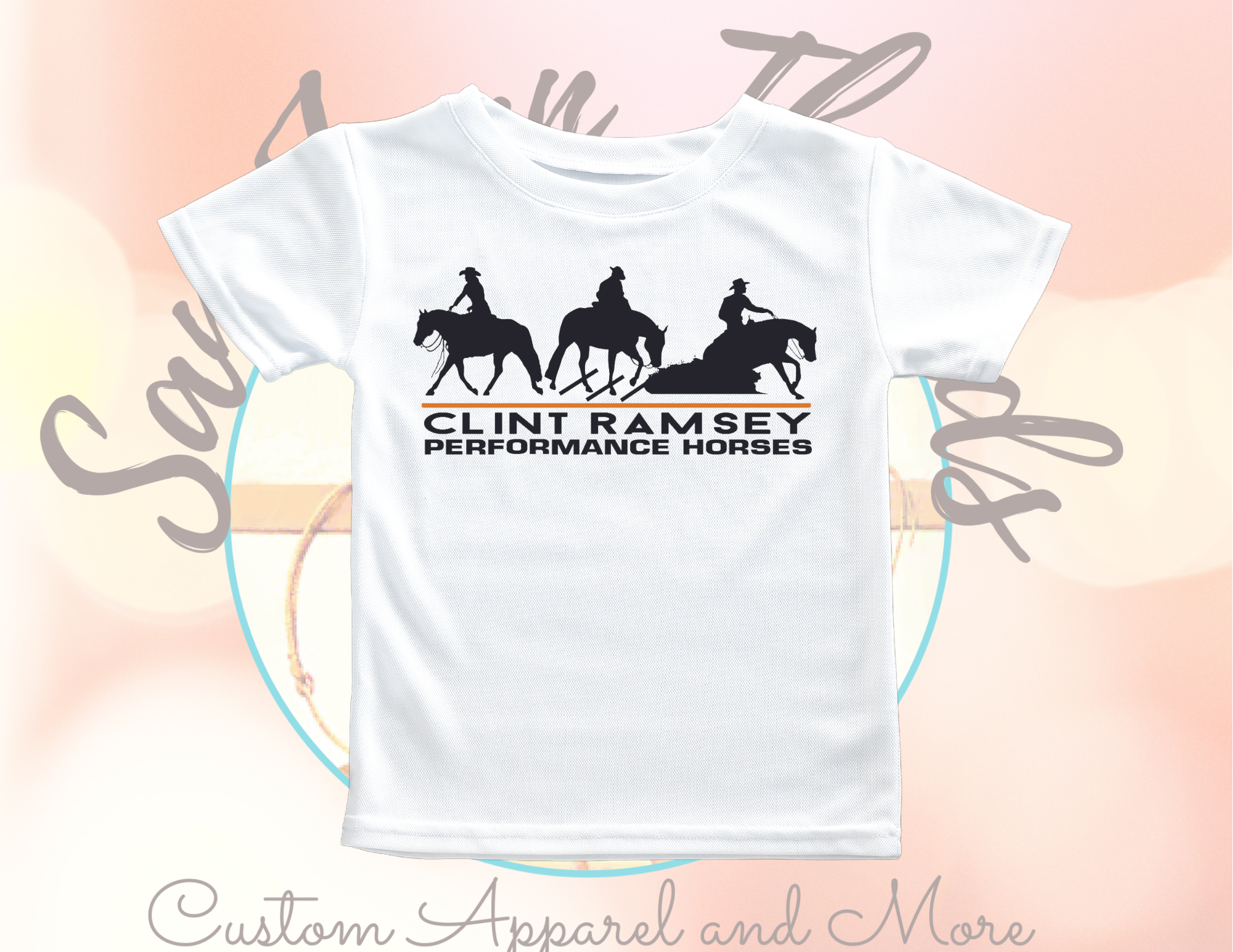 Clint Ramsey Performance Horses T-Shirt