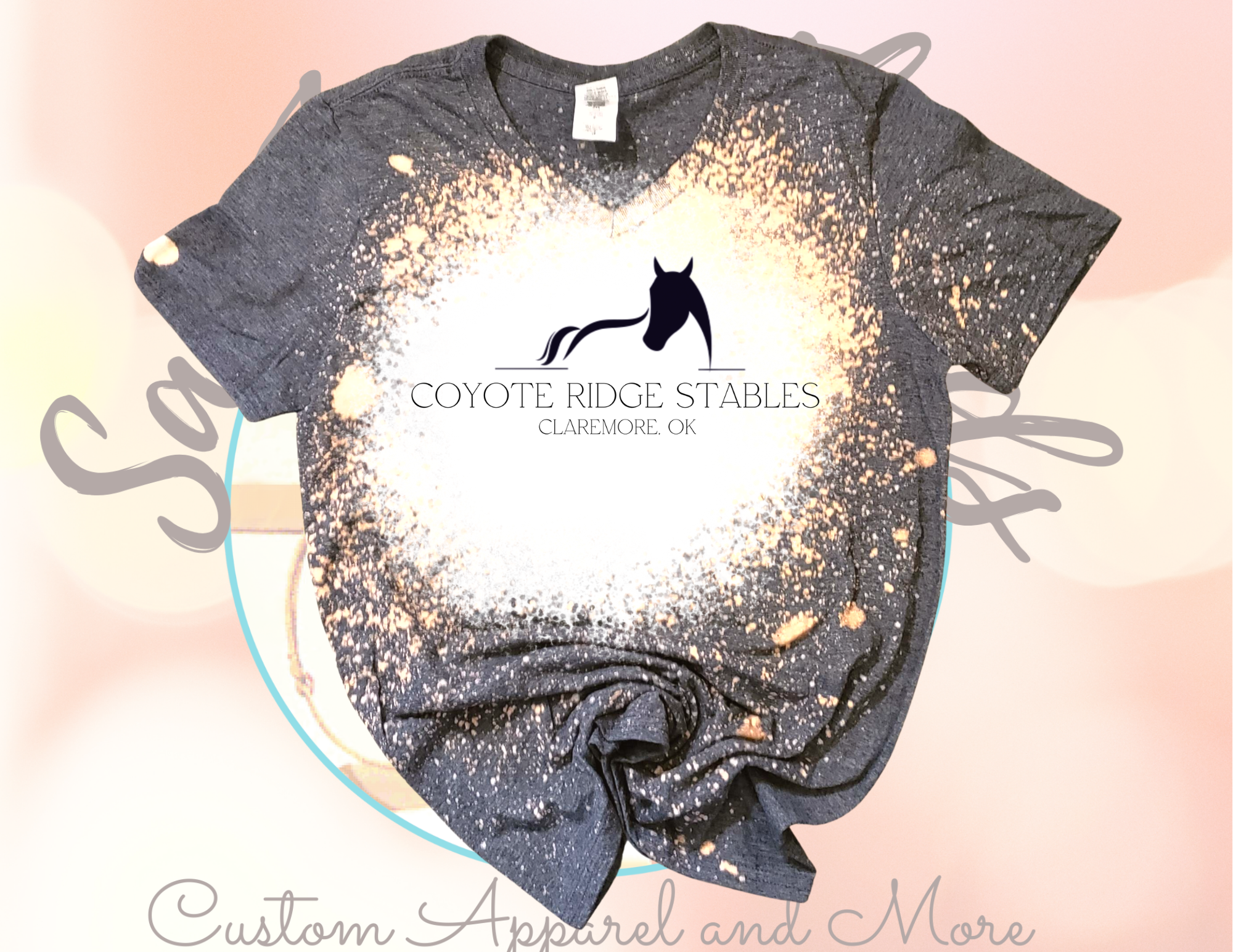 Coyote Ridge Stables Bleached T-Shirt