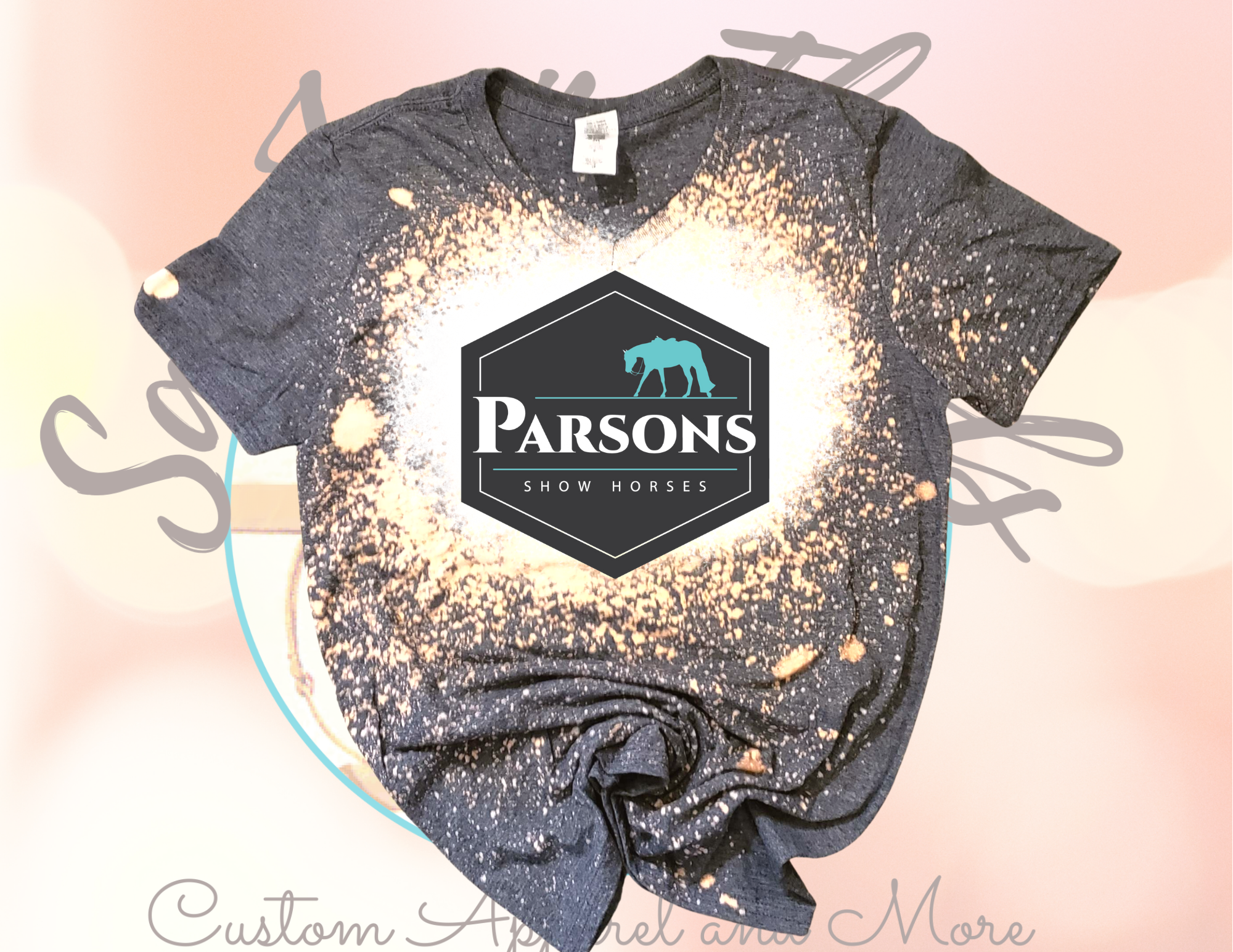 Parsons Show Horses Bleached T-Shirt