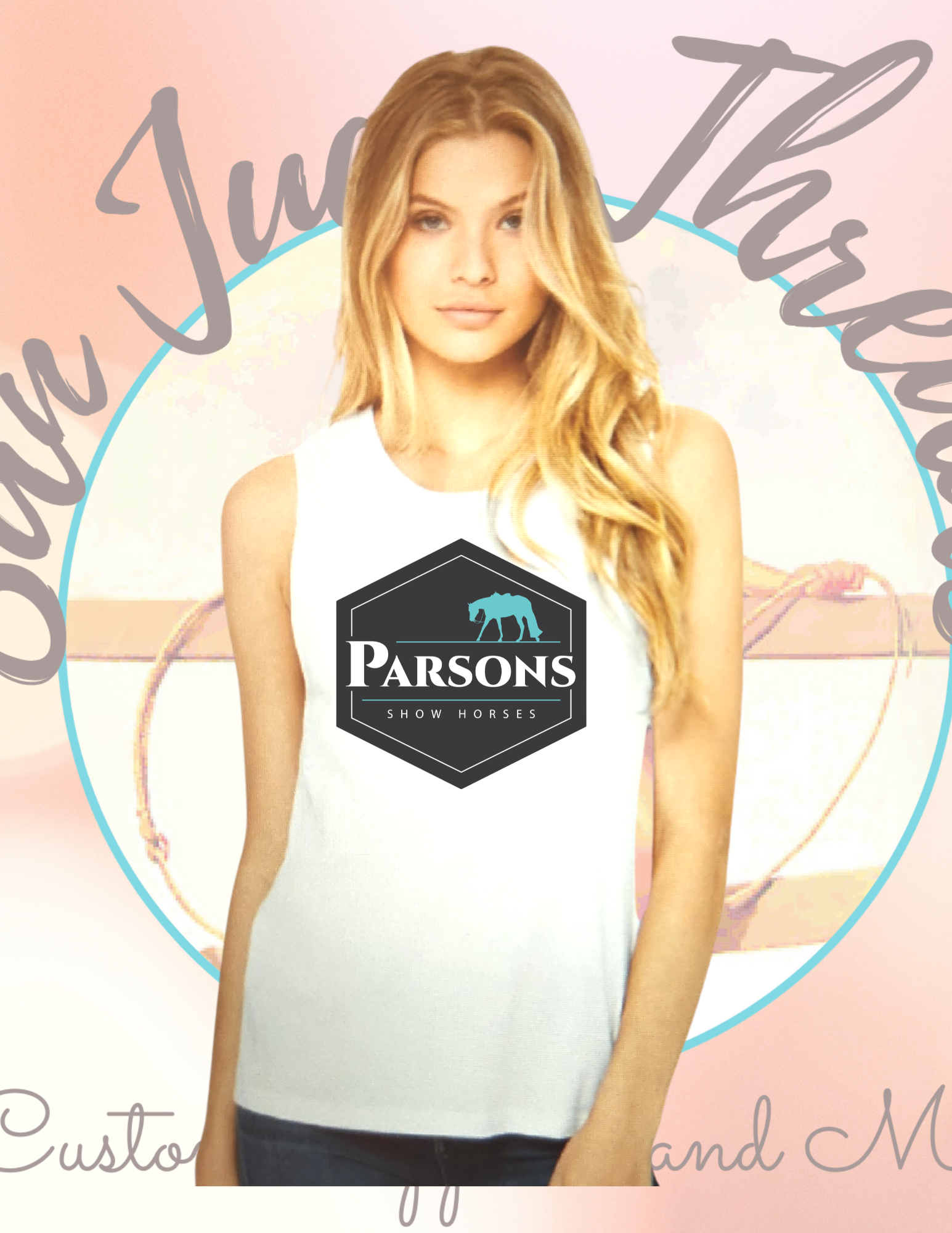 Parsons Show Horses Tank Top