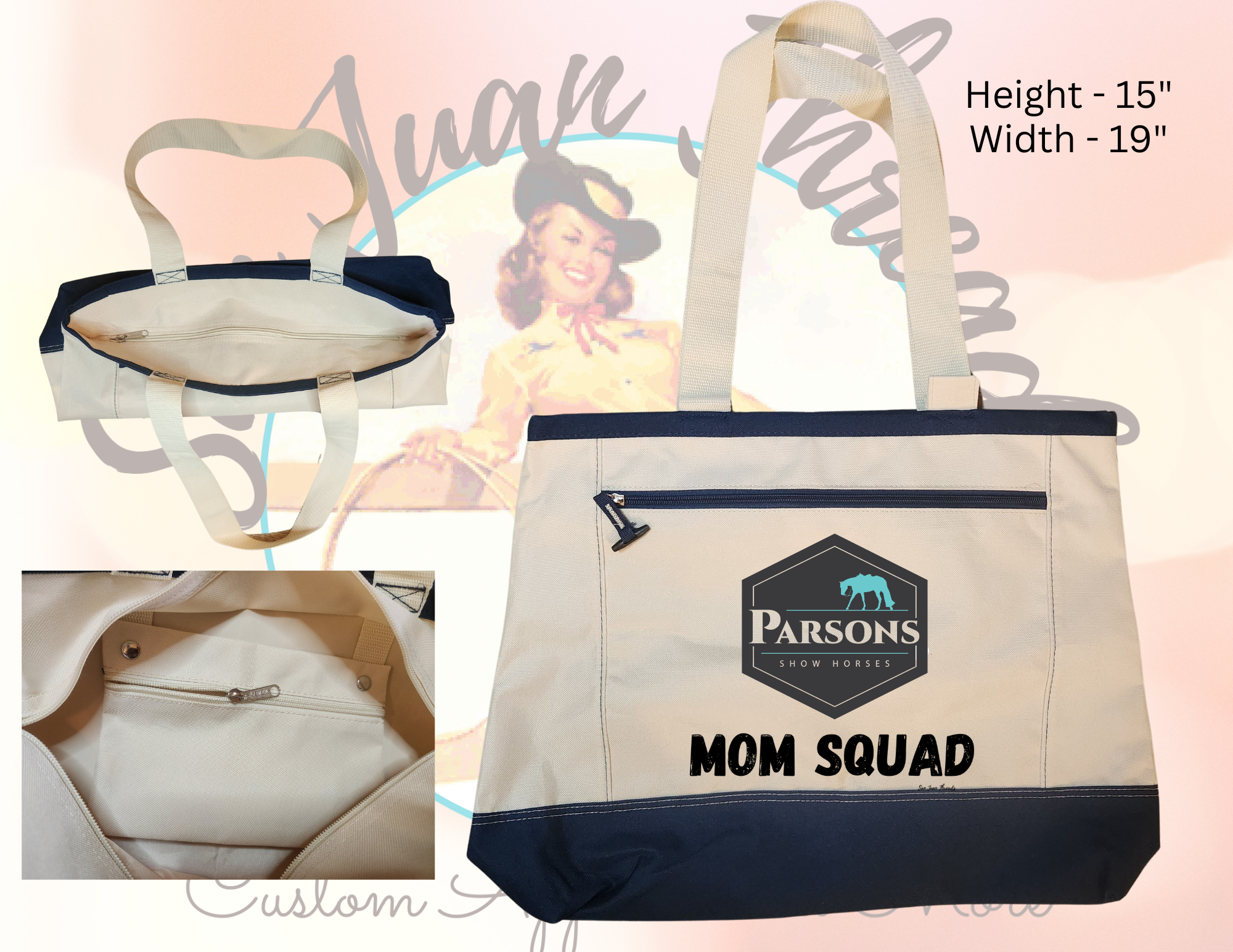 Parsons Show Horses Tote