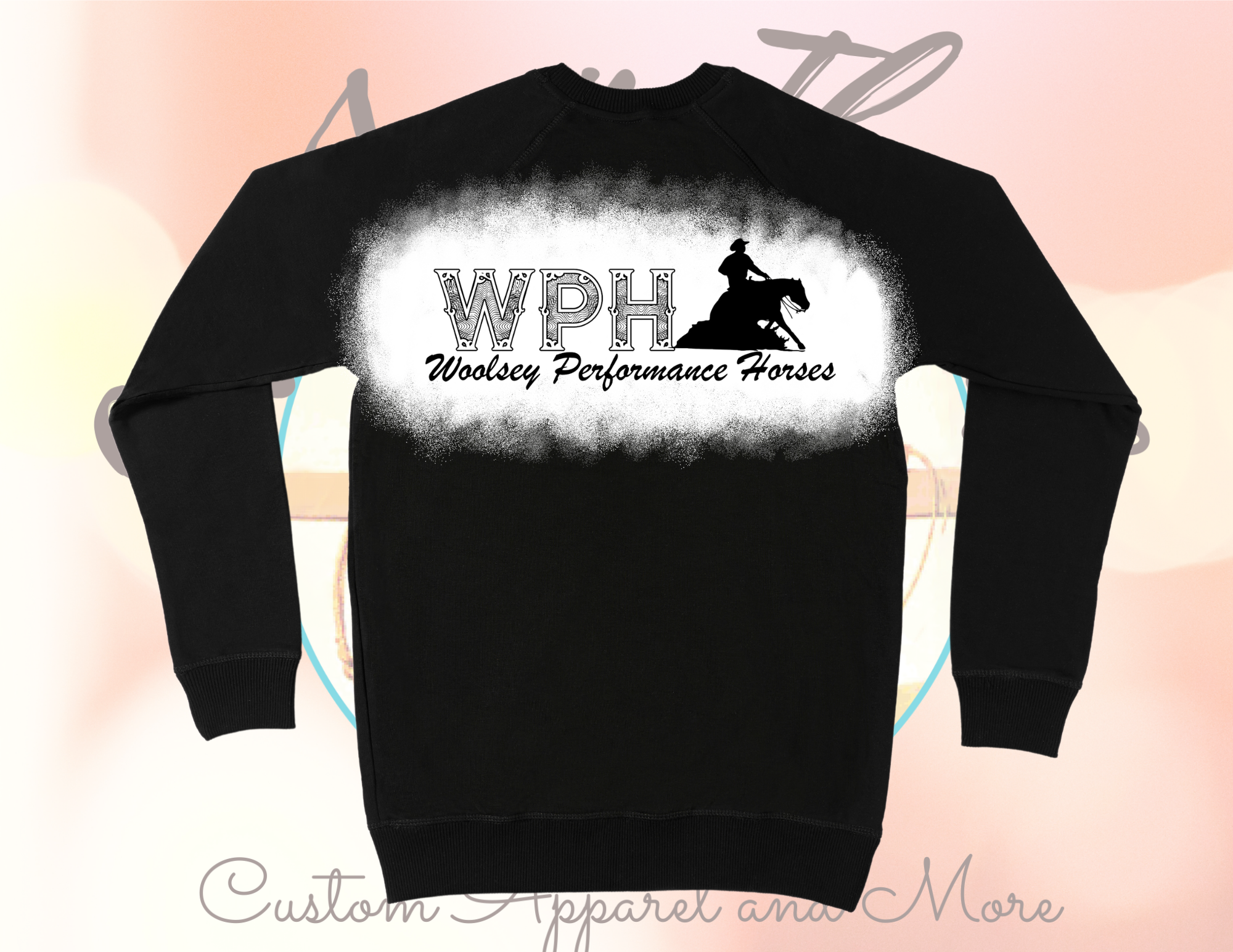 Woolsey Performance Horses Bleached Sweatshirt