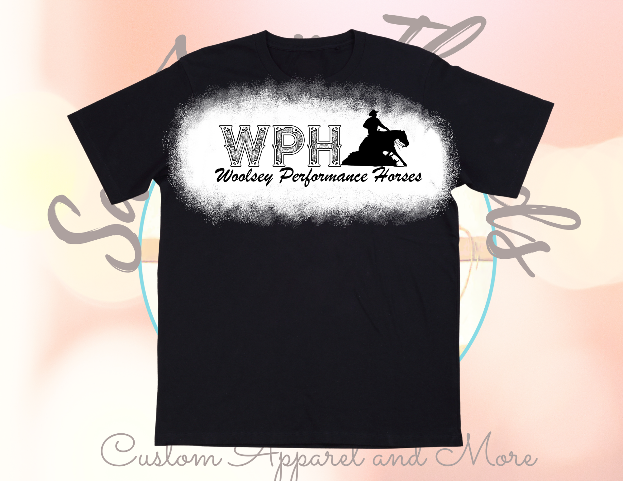 Woolsey Performance Horses Bleached T-Shirt